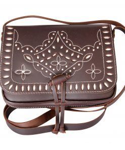 Bolso Bandolera tres flores