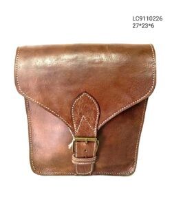 Bandolera de cuero hebilla