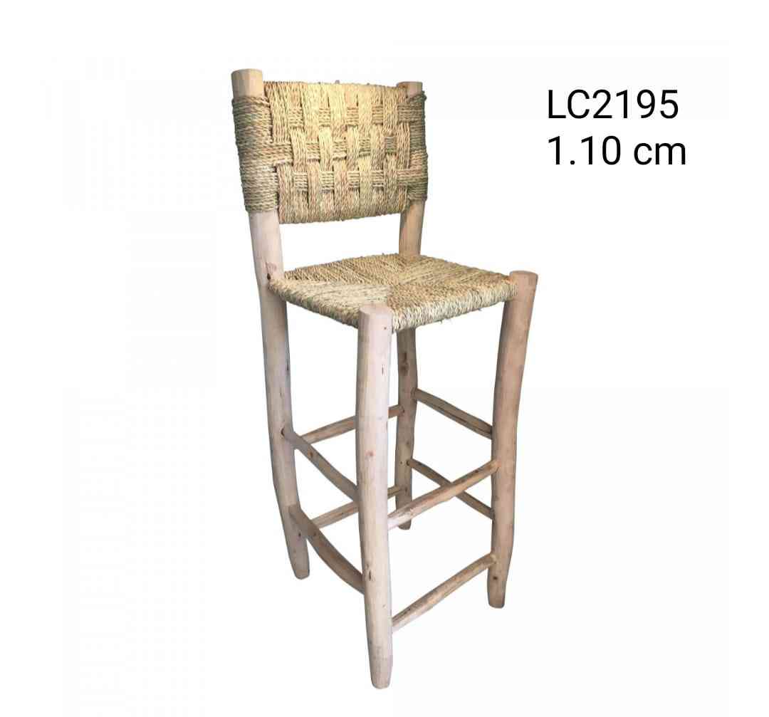 Taburete alto con respaldo Taburete alto con respaldo